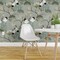 Peel & Stick Wallpaper 2FT Wide Crane Chinoiserie Sakura Cherry Blossom Floral Birds And Flowers Gardens Custom Removable Wallpaper by Spoonflower